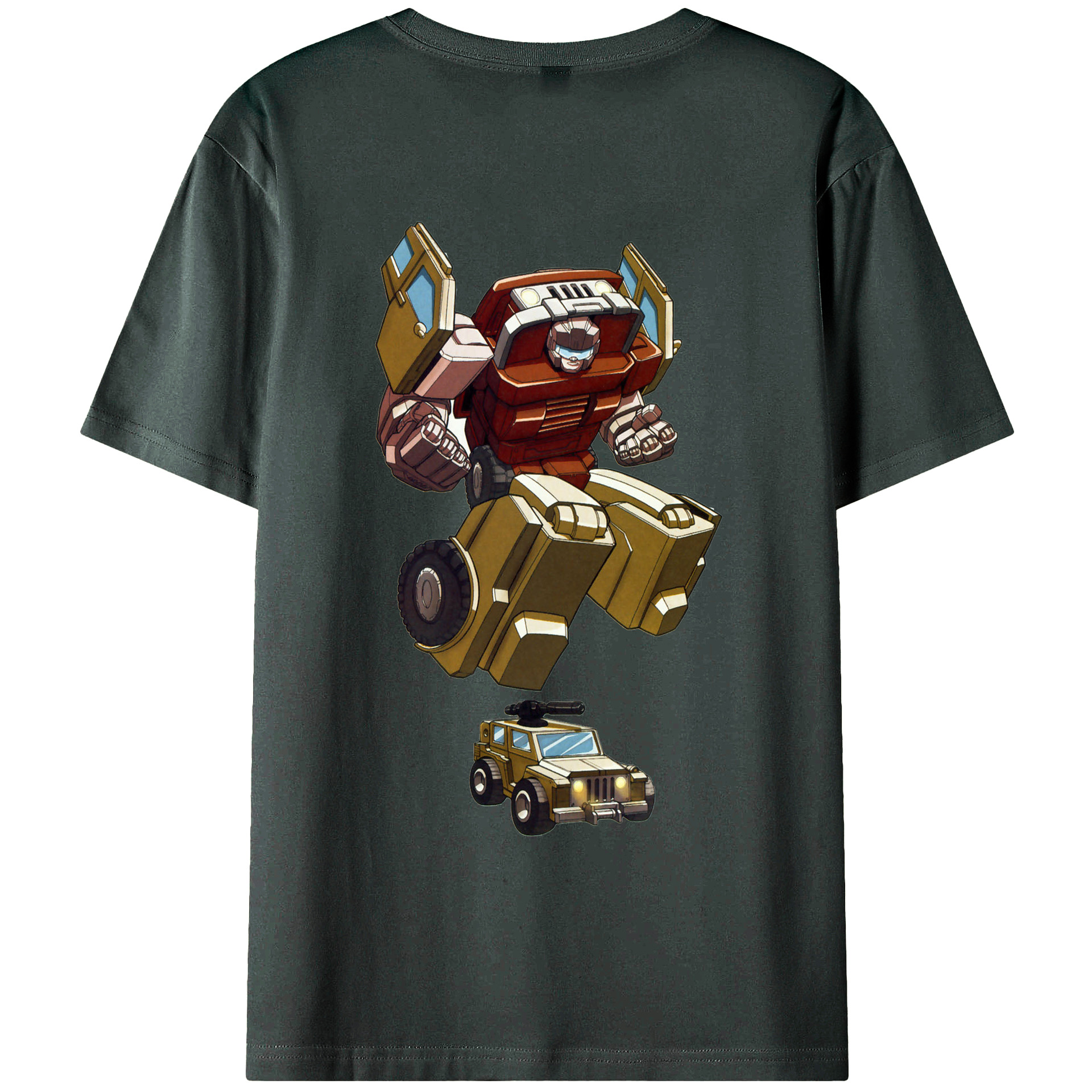 （画像用）  綿100％ メンズ半袖Tシャツ（バックプリント） 通気性